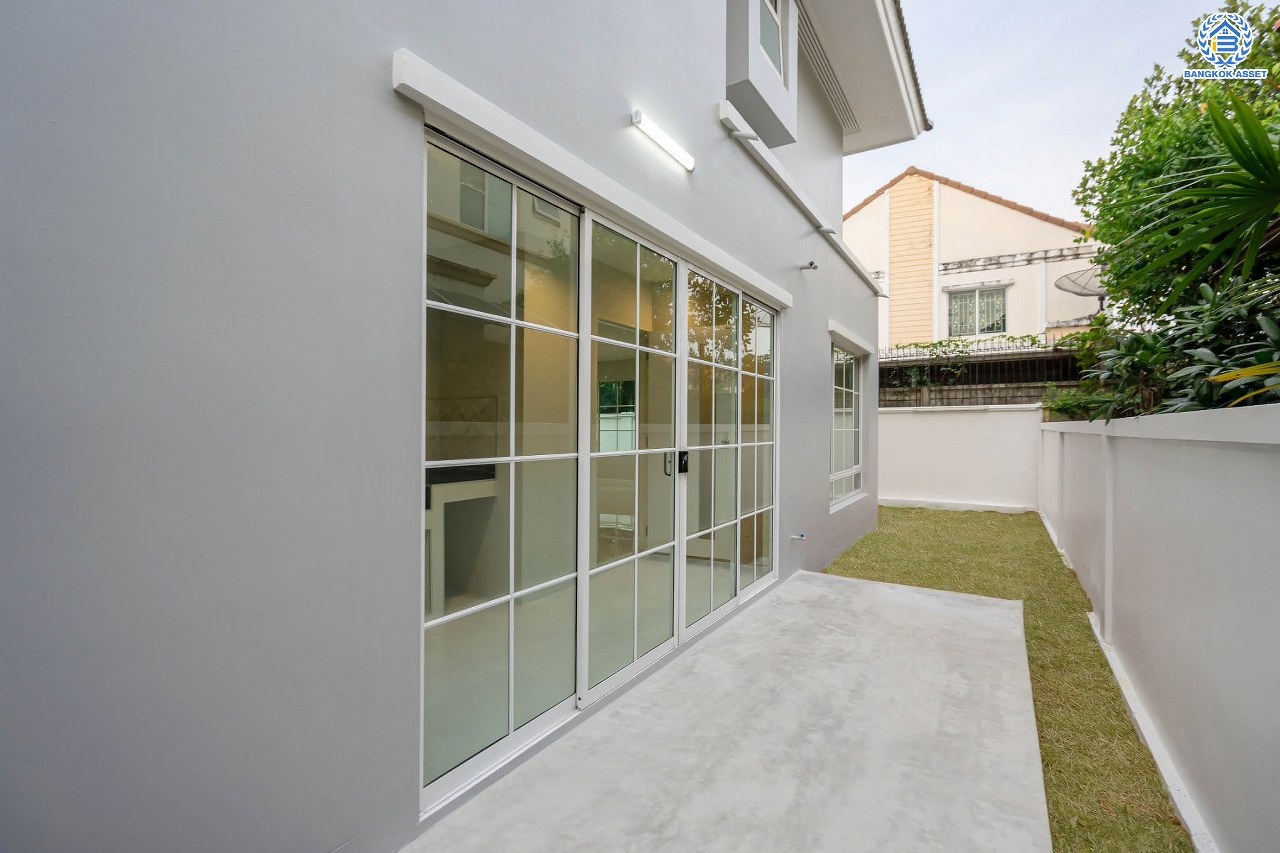 บ้านมือสองตกแต่งใหม่ แบรนด์ LH โครงการ มัณฑนา ราชพฤกษ์ หลังมุม เนื้อที่ 60.1 ตร.ว. ฟังก์ชัน 3 ห้องนอน 2 ห้องน้ำ จอดรถได้ 1 คัน พร้อมพื้นที่รอบบ้านกว้างขวาง Facilities ตอบโจทย์ทุกกิจกรรม! บนทำเลใกล้วงเวียนพระราม5 เซ็นทรัลเวสต์เกต และรถไฟฟ้า "สถานีบางรักน้อยท่าอิฐ"